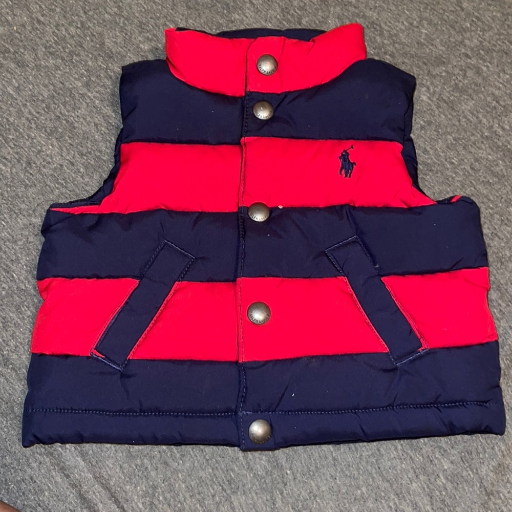 Baby boy polo vest 6 months